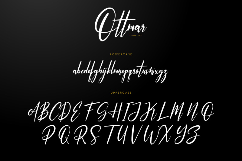 ottmar-handwritten-font