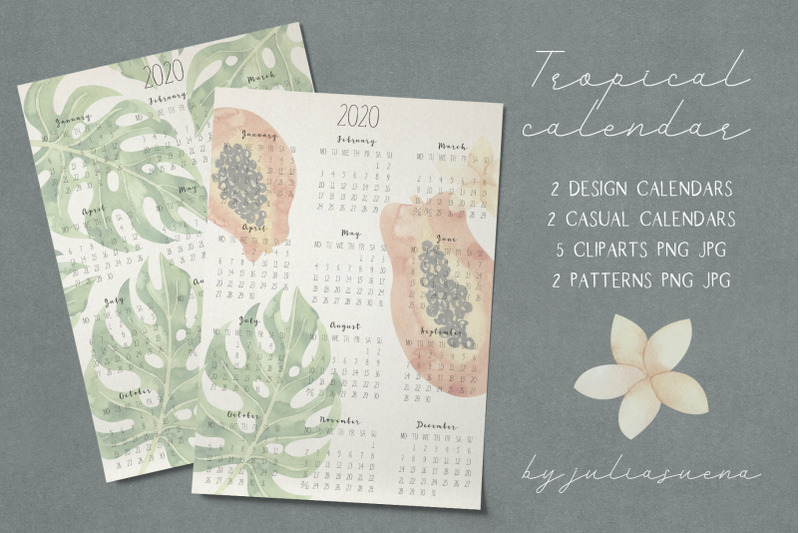 printable-tropical-calendar-2020