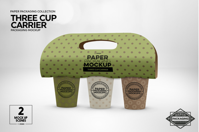 three-cup-paper-carrier-mockup