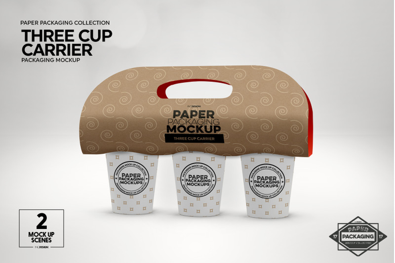 three-cup-paper-carrier-mockup