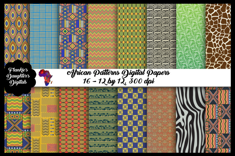 african-patterns-digital-papers