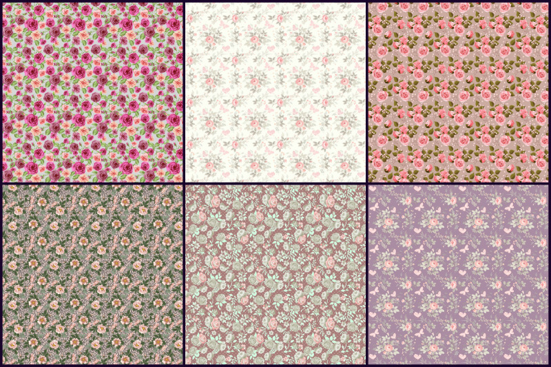 shabby-chic-roses-digital-papers