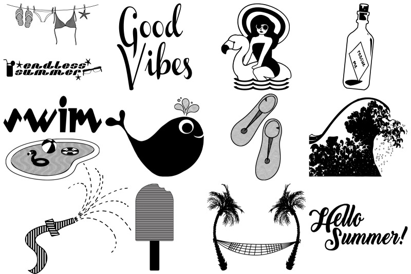 summer-doodles-silhouettes-ai-eps-png