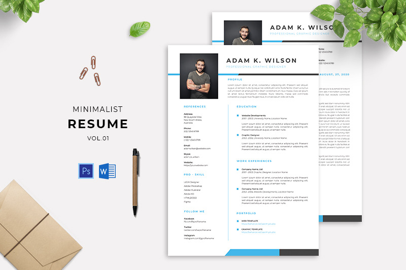 minimalist-resume-vol-01