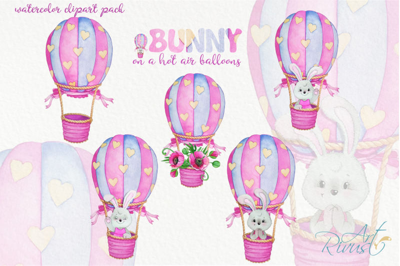 hot-air-balloons-clipart-for-girls-instant-download-cute-watercolor