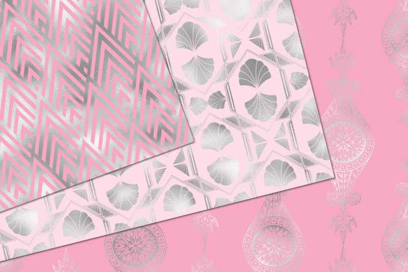 pink-and-silver-art-deco-digital-paper