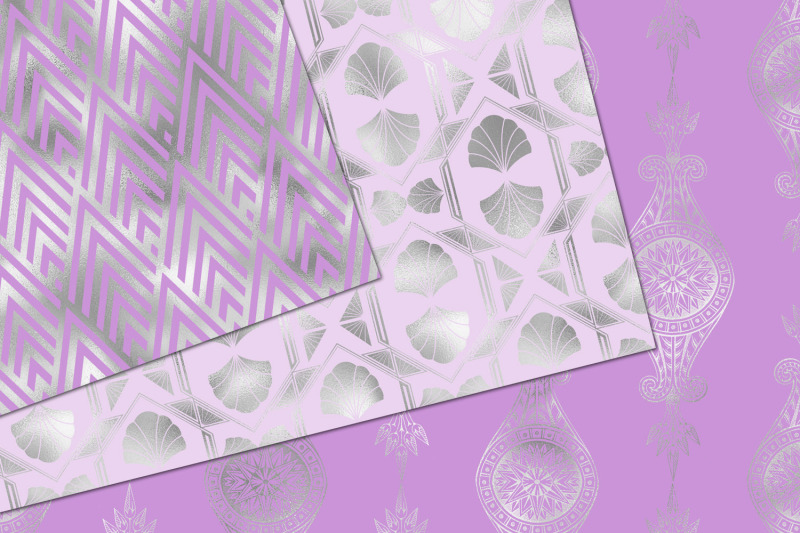 purple-and-silver-art-deco-digital-paper