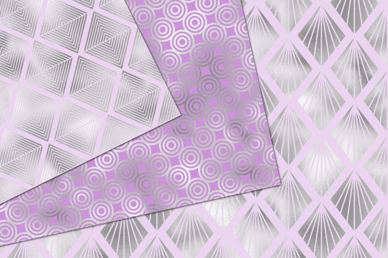 purple-and-silver-art-deco-digital-paper