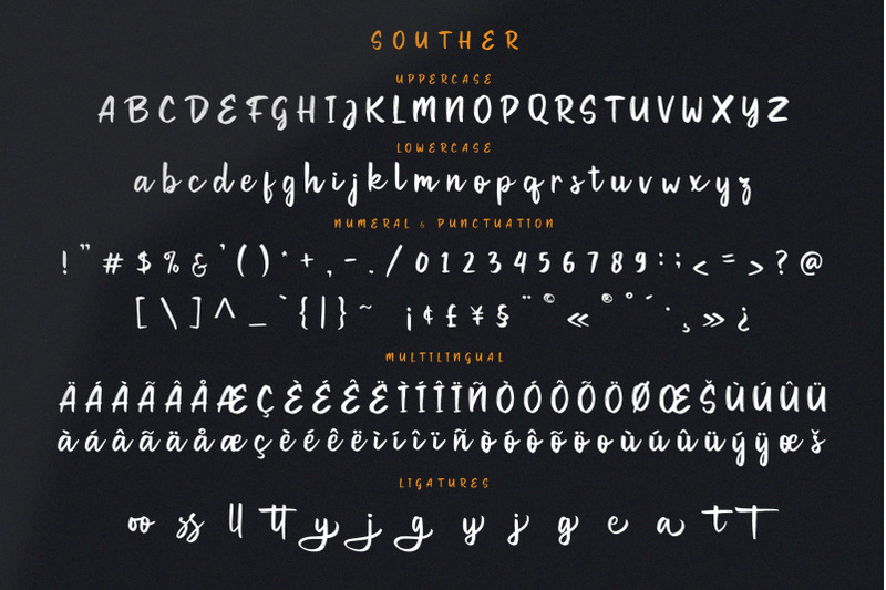 souther-brush-script-font