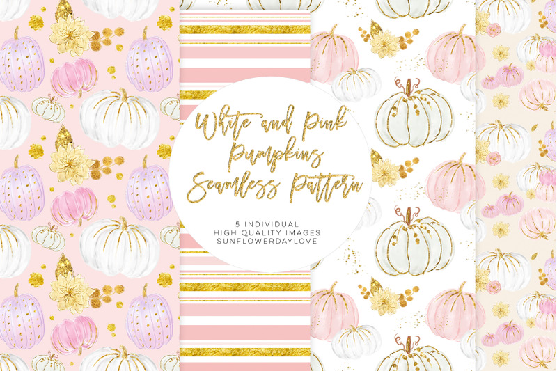 white-and-pink-pumpkins-patterns-autumn-pattern-planner-clipart