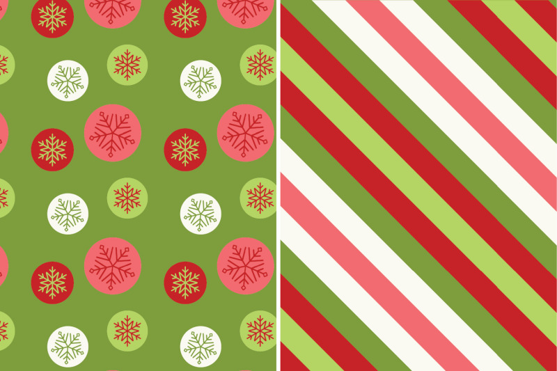 10-seamless-christmas-patterns-set-1