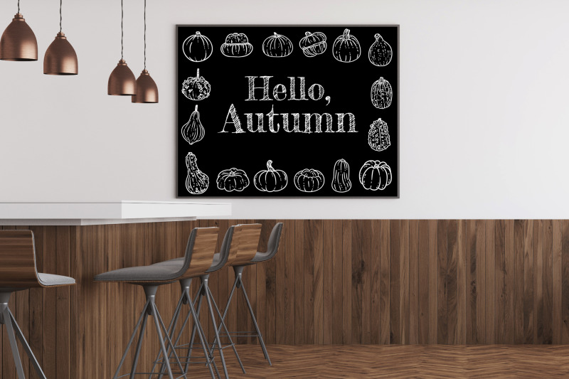 autumn-pumpkins-set