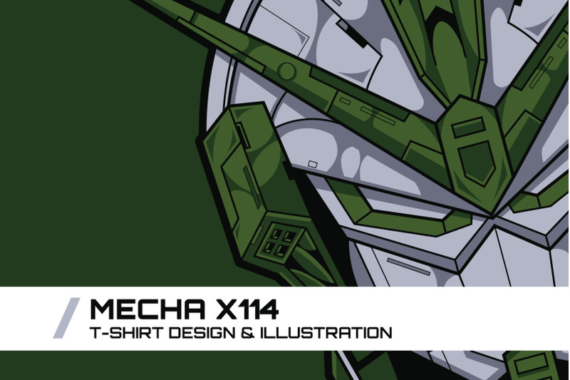 mecha-x114-t-shirt-illustration