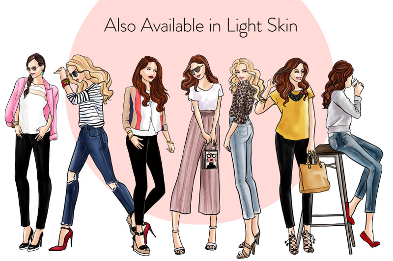 watercolor-fashion-clipart-fashion-girls-31-dark-skin