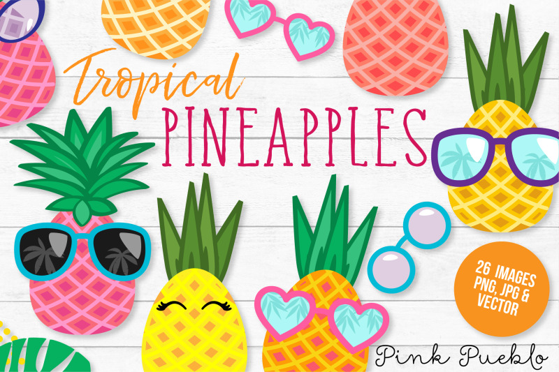 pineapple-clipart-and-vectors