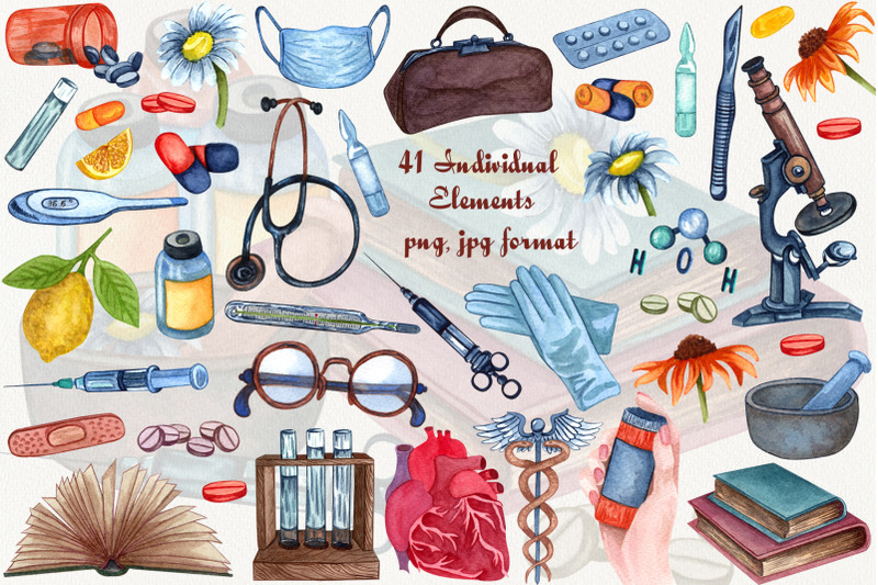 health-care-watercolor-clipart