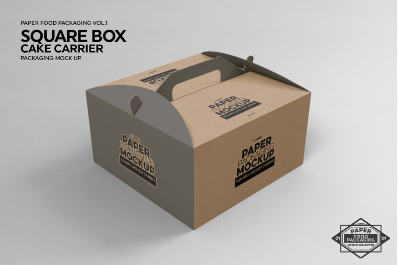 Download VOL 1: Paper Food Box Packaging Mockup Collection By INC ...