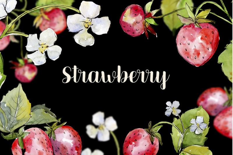 sweet-watercolor-strawberry-png