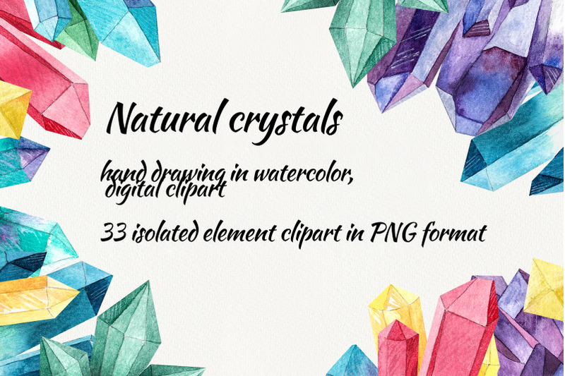 watercolor-crystals-clipart-with-crystals-digital-drawing-with-natur