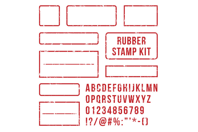 rubber-stamp-letters-red-stamps-frame-and-letterpress-symbols-with-fo