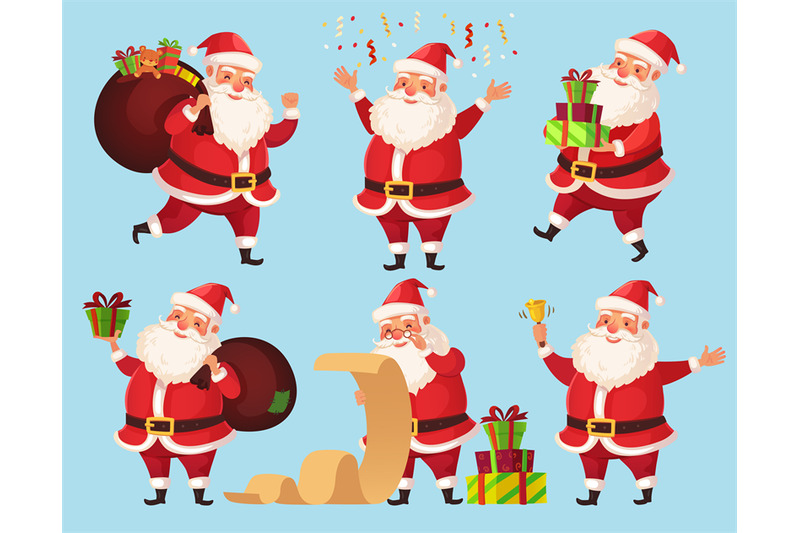 christmas-santa-cartoon-character-funny-santa-claus-with-xmas-present