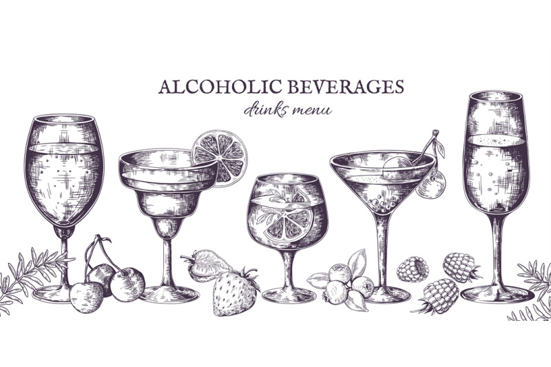 hand-drawn-cocktails-vintage-alcoholic-menu-sketch-liquor-beverages