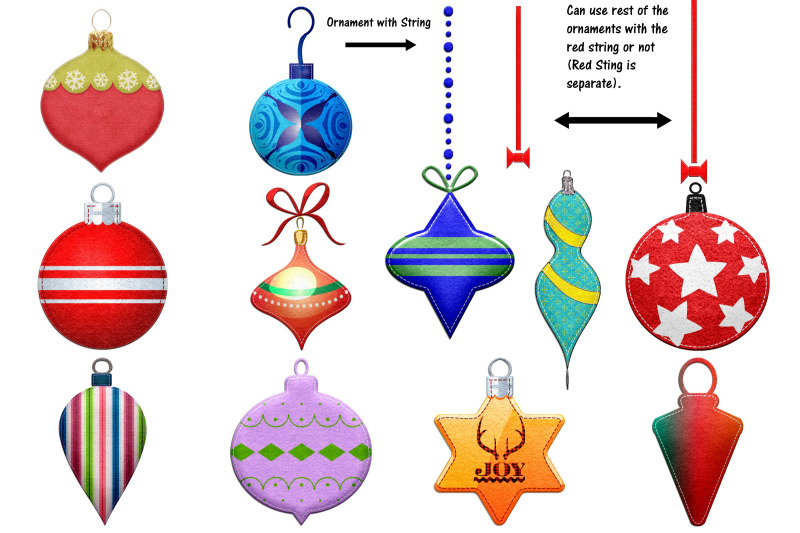 christmas-felted-elements-clip-art