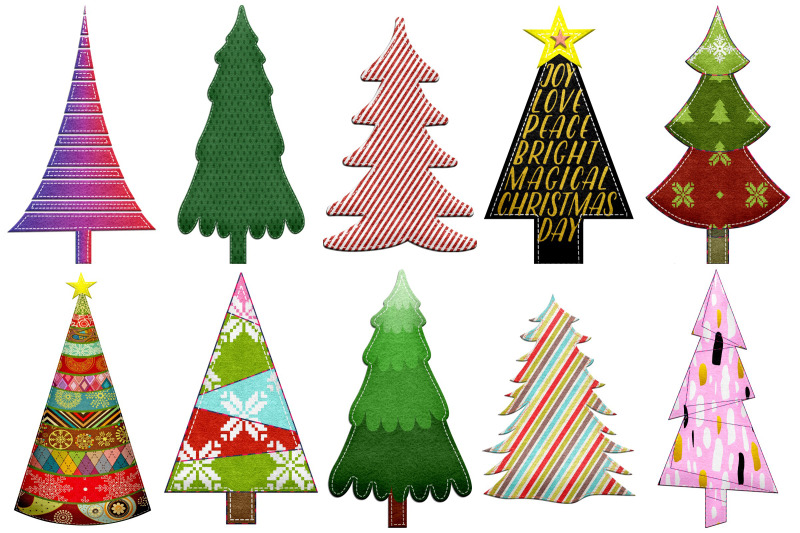 christmas-felted-trees-clip-art