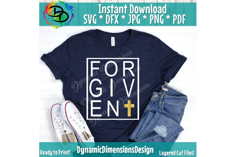 forgiven-svg-redeemed-svg-christian-svg-cross-svg-religious-svg-s