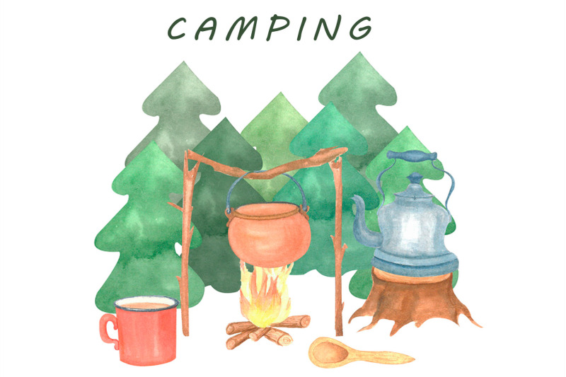camping-postcard-template