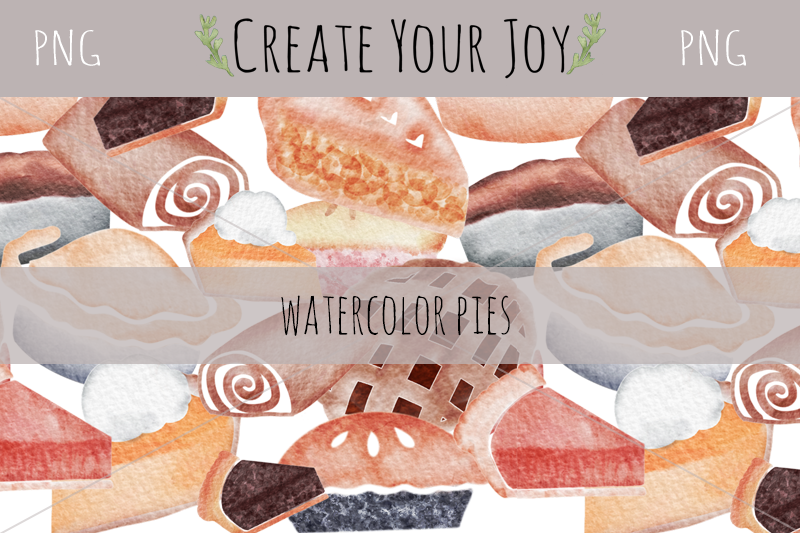 watercolor-pies-with-seamless-pattern-12-pngs