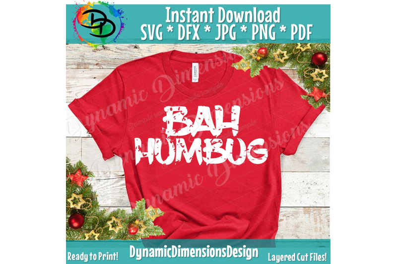 bah-humbug-svg-christmas-svg-distressed-grunge-cutting-file-svg