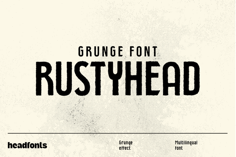 rustyhead-typeface-font