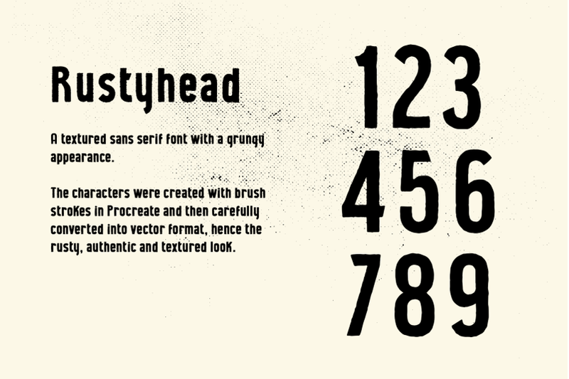 rustyhead-typeface-font