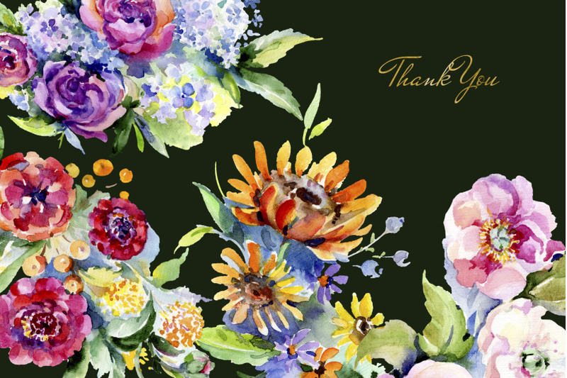 bouquet-of-flowers-between-heaven-and-earth-watercolor-png