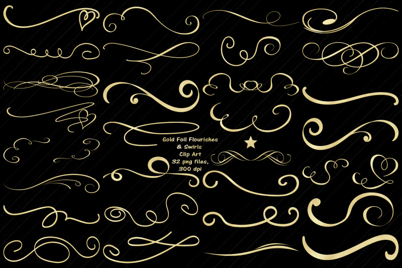 gold-foil-swirls-and-flourishes-clip-art