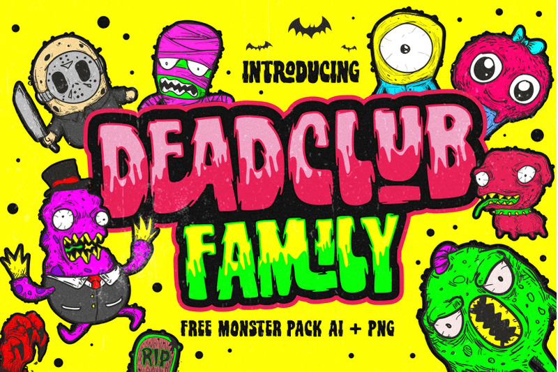 deadclub-family-font-bonus