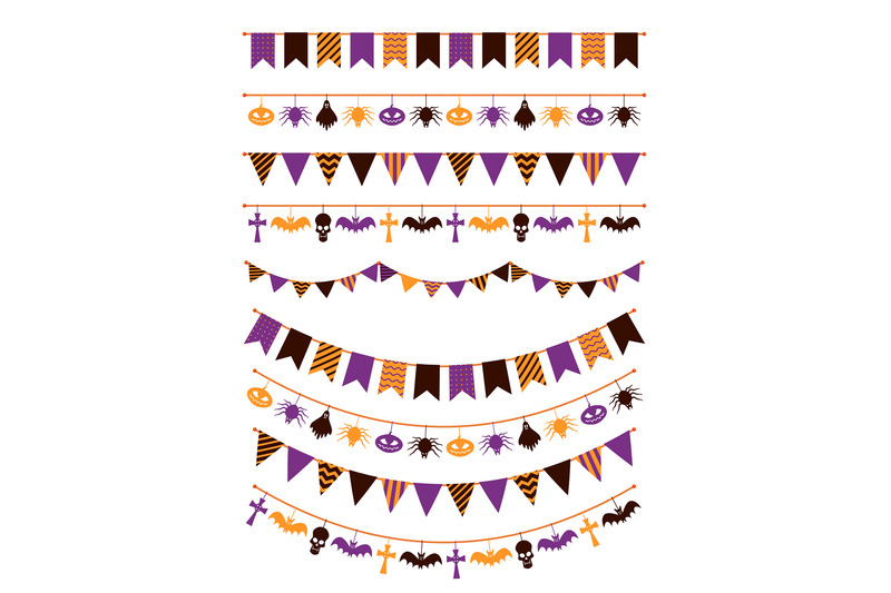 halloween-garland-festive-buntings-with-pumpkins-spiders-and-skull-f