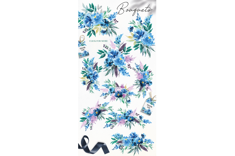 navy-blue-watercolor-flowers