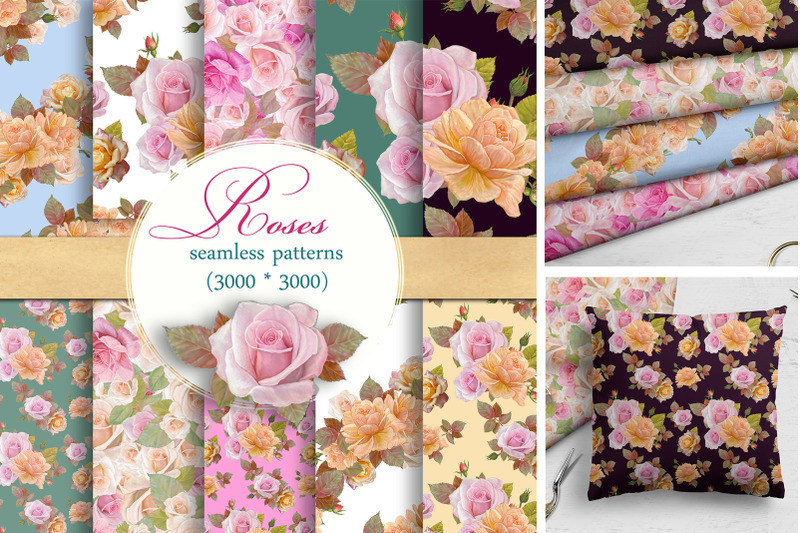 seamless-patterns-with-roses