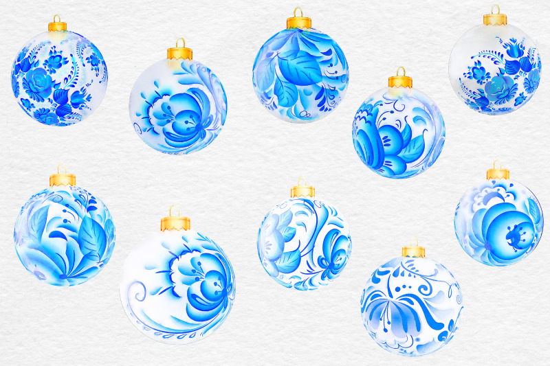 watercolor-christmas-balls