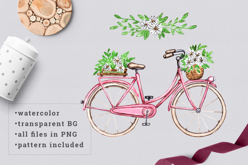 watercolor-bicycle-with-flowers-3