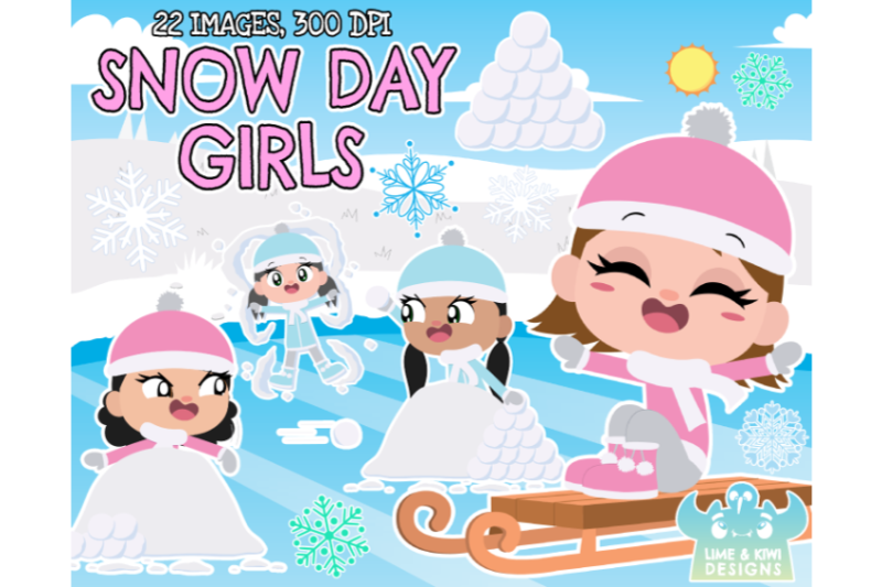 snow-day-girls-clipart-lime-and-kiwi-designs