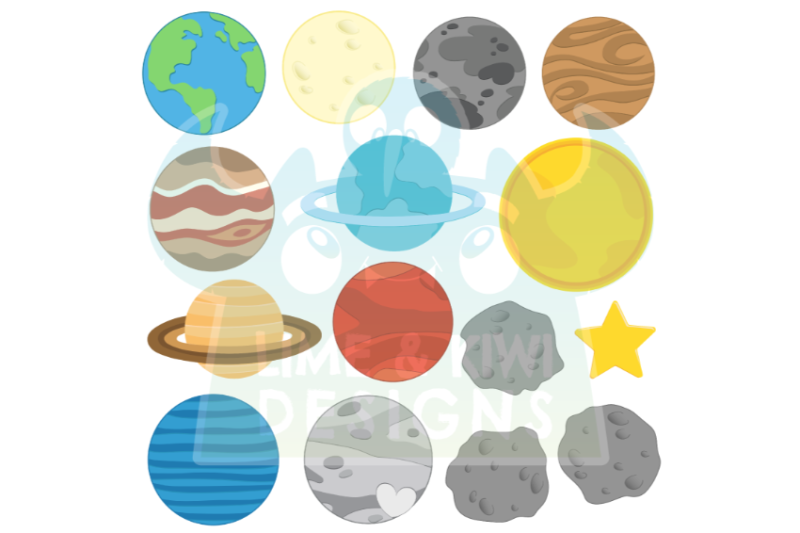 solar-system-planets-clipart-instant-download-vector-art