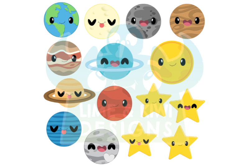 solar-system-planets-clipart-instant-download-vector-art