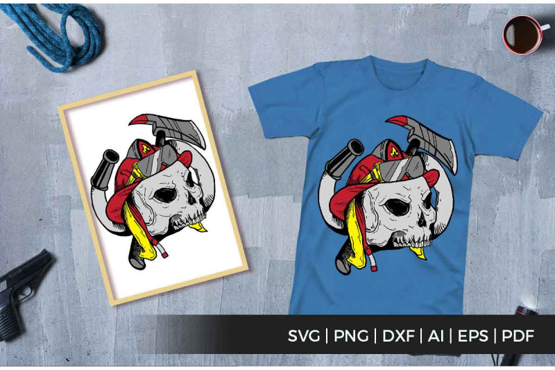 skull-firefighters-svg-vector-files