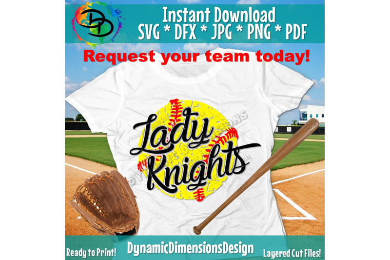 softball-svg-lady-knights-softball-baseball-nights-cricut-designs