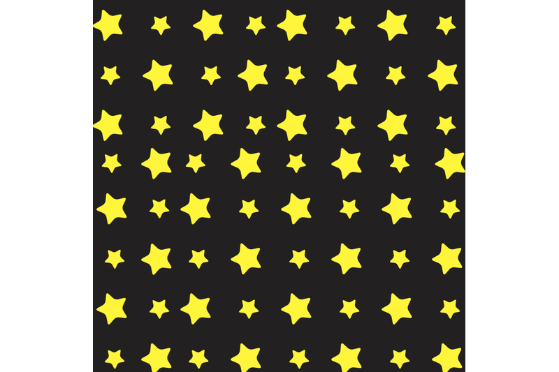 yellow-star-pattern