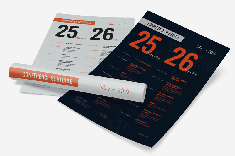 conference-schedule-poster-template
