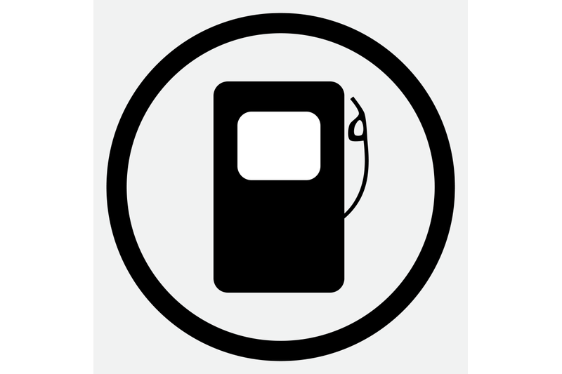 fuel-station-icon-black-white